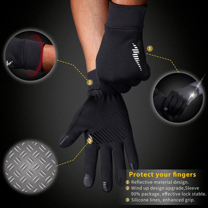 Thermal Touch Screen Windproof Gloves